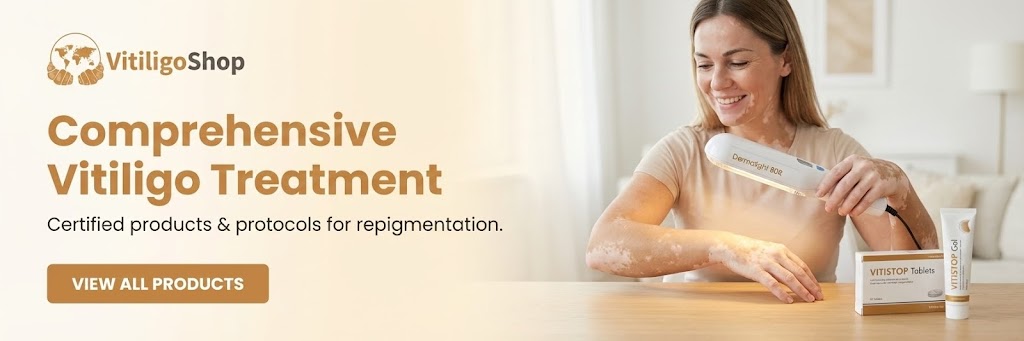 Vitiligo creams and tablets